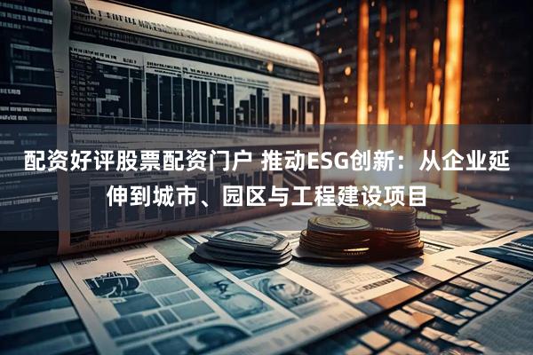 配资好评股票配资门户 推动ESG创新：从企业延伸到城市、园区与工程建设项目